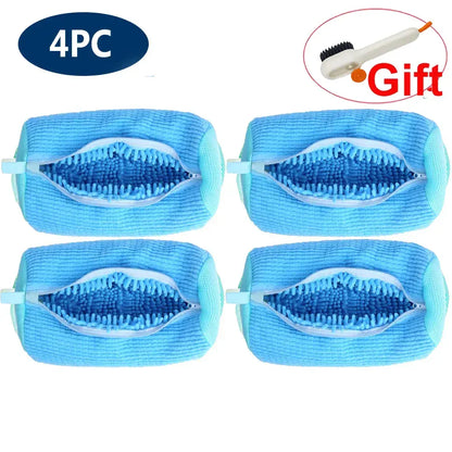 Wyściełana torba do prania butów – organizer do prania w pralce, chroniący trampki i obuwie (wytrzymała siatka poliestrowa)