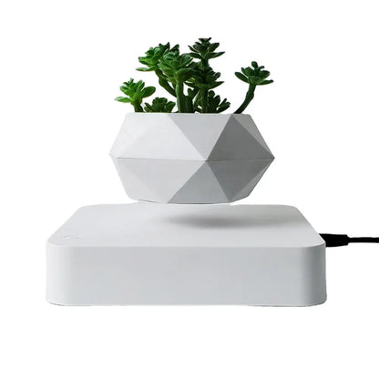 Levitating Air Bonsai Pot | 360° Floating Magnetic Plant Planter for Home & Desk Decor