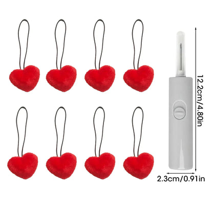 8 klipsów do poszewek na kołdrę z haczykiem | Bezigłowe zapięcia do kołder i uchwyty na prześcieradła