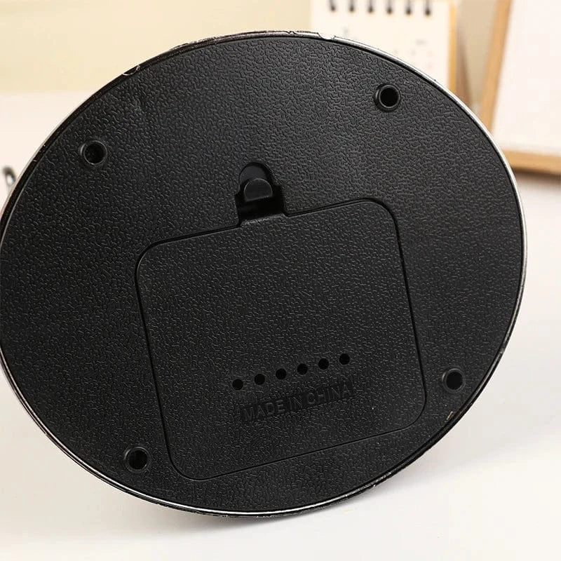 Retro budzik telefoniczny – ozdoba na biurko w stylu vintage, idealna do domu, na noc lub do biura (kreatywny, klasyczny design)