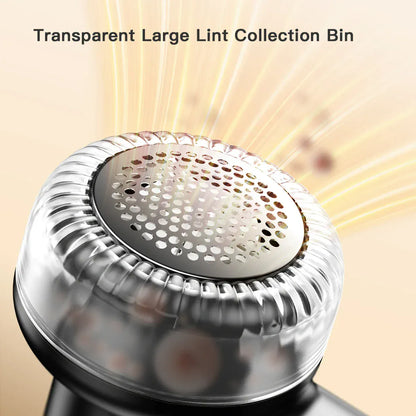 coldSky Akumulatorowa maszyna do usuwania kłaczków z wyświetlaczem LED – inteligentna golarka do tkanin i ubrań 