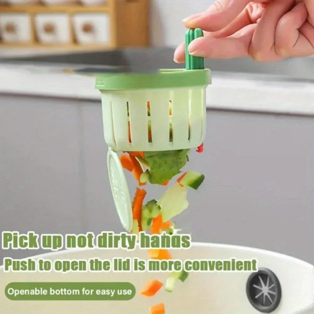 Cactus Sink Drain Strainer – Automatic Dumping Basket & Kitchen Waste Filter | Multi-Functional Sink Filter Net