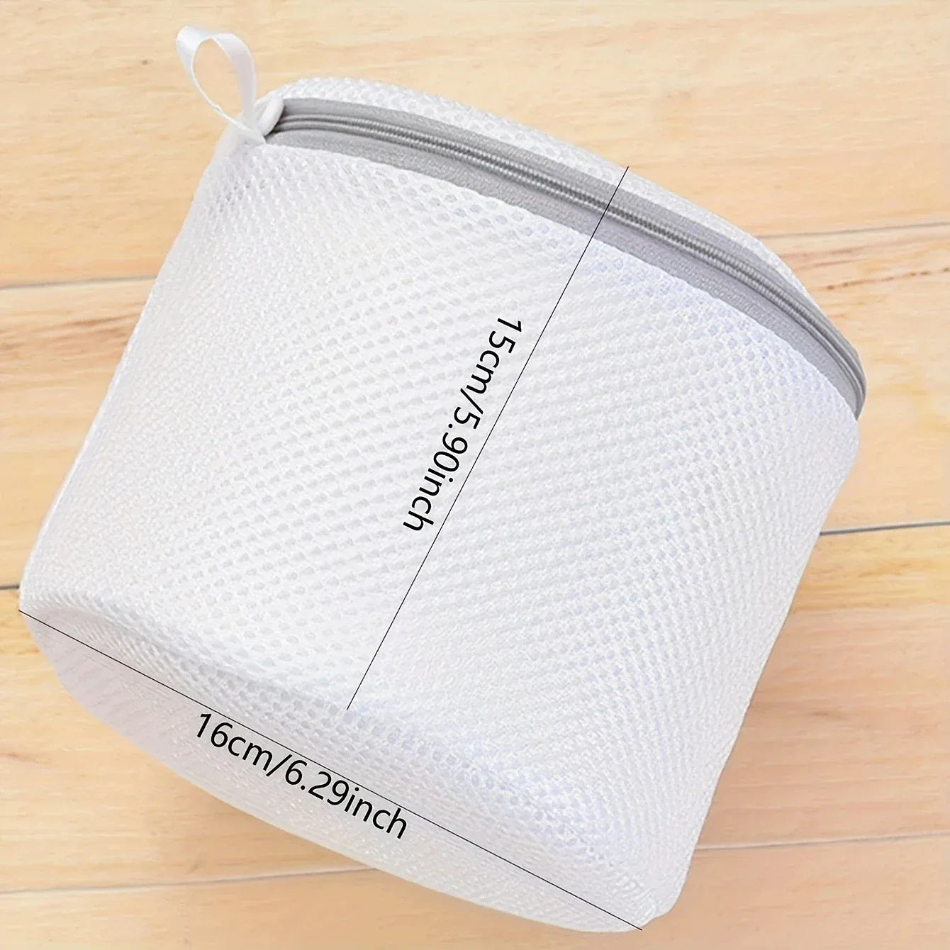 Siatka do prania bielizny premium – organizer do prania bielizny i biustonoszy z zamkiem błyskawicznym | Wytrzymała siatka do prania chroniąca ubrania