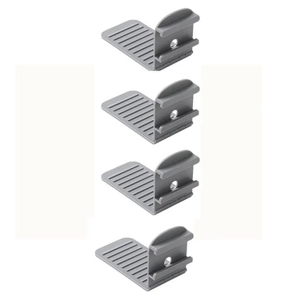 1/4/8 szt. antypoślizgowych uchwytów na prześcieradła | Regulowane plastikowe klipsy i zapięcia do narzut na łóżko 