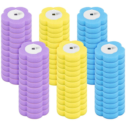 Zestaw do czyszczenia szczotek toaletowych Willstar 18/36 szt. – Szczotka WC z długą rączką i wymiennymi głowicami | Higieniczny środek do czyszczenia toalet 