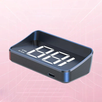 Licznik prędkości samochodu KM/H HUD GPS Wyświetlacz Head-Up Cyfrowy projektor na szybę | Uniwersalny automatyczny prędkościomierz dla bezpiecznej jazdy 