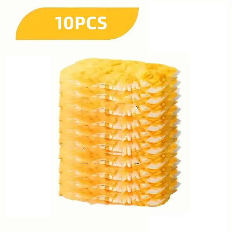 Disposable Duster Refills with Handle Replacement Heads Double Sided 360 ° Electrostatic Dusters Desktop Dust Removal Clean Tool