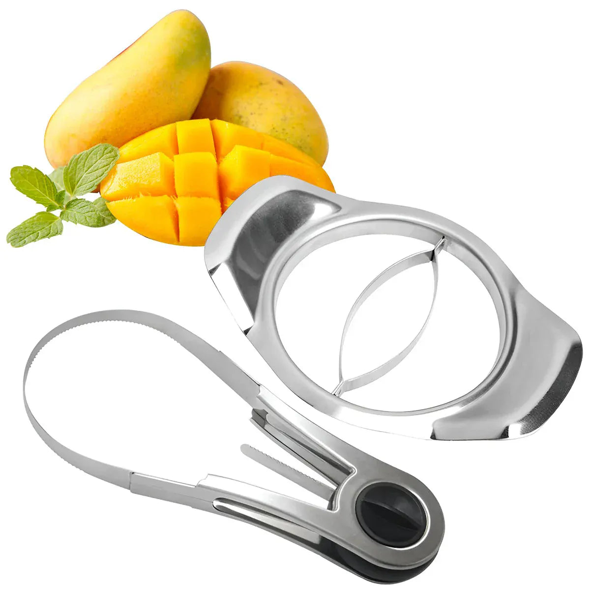 Krajalnica do warzyw i owoców – stal nierdzewna, obieraczka do mango, narzędzie kuchenne 