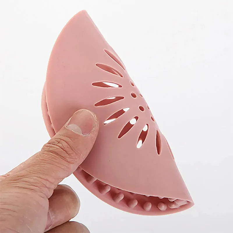 Silikonowy filtr do odpływów kanalizacyjnych – antyzatykająca osłona odpływu do łazienki, kuchni i zlewu podłogowego (magiczne narzędzie do wyłapywania włosów)