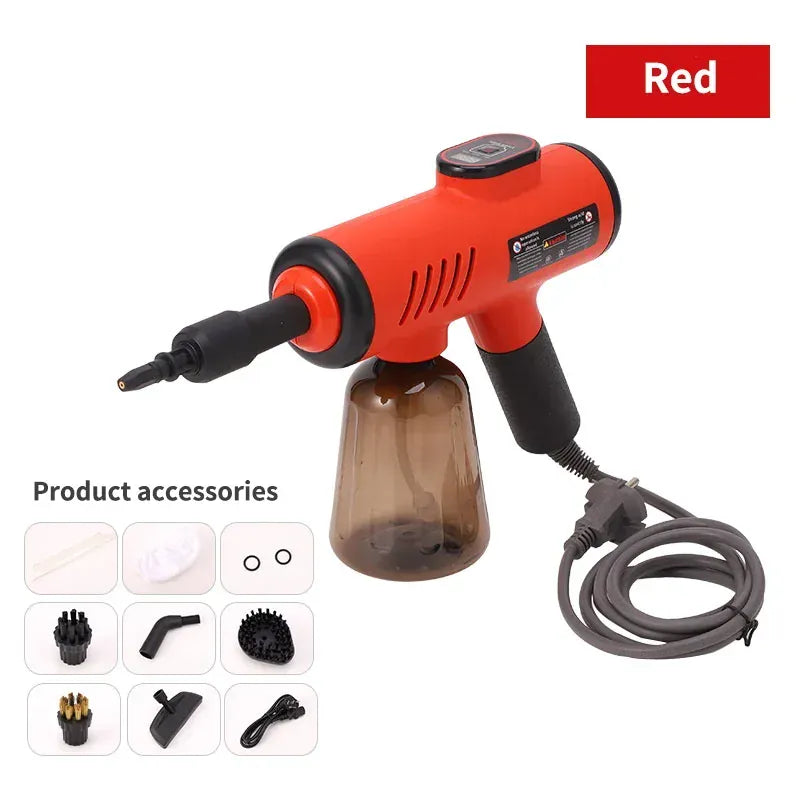 1200W Handheld Steam Cleaner – High Pressure & High Temperature Cleaning Gun for Kitchen, Bathroom & Air Conditioner | For Sale in Poland.
