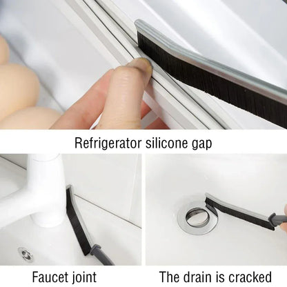 Szczotka do czyszczenia narożników i rowków, narzędzi do czyszczenia okien, kuchni, łazienki, płytek, fug, szczotki z mikrofibry, szczotki do toalety i WC 