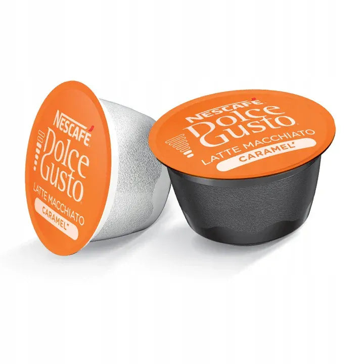 Kapsułki kawy Dolce Gusto – Latte Macchiato Caramel (16 szt.) marki Nescafé