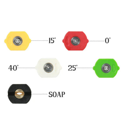 Pistolet na wodę do myjni samochodowej, generator piany – lanca do piany śnieżnej, dysze szybkozłączne 1/4" do Parkside, Karcher, Daewoo, Lavor