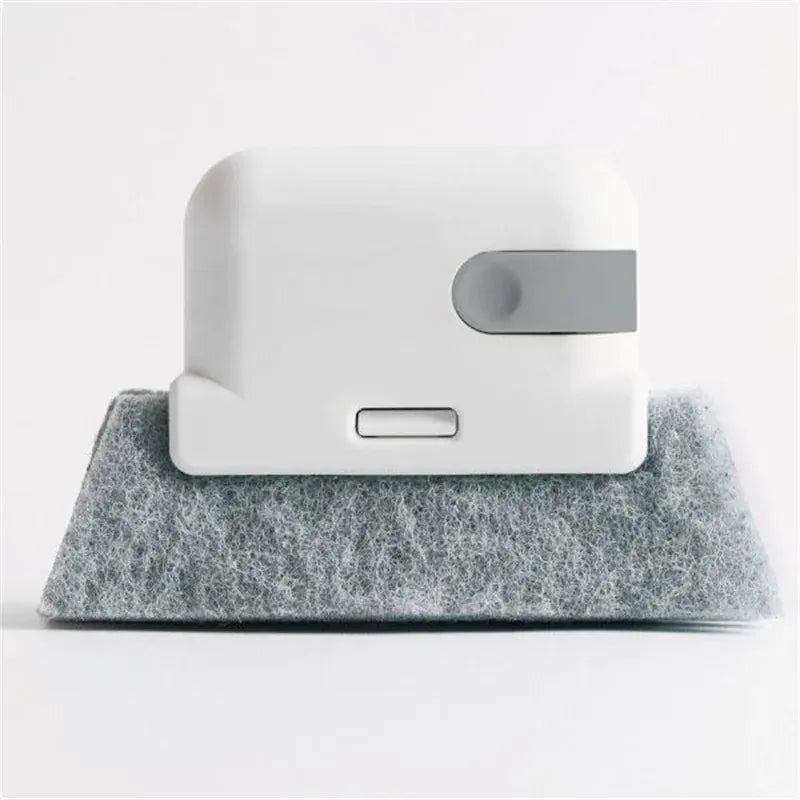 Narzędzie do czyszczenia rowków 2 w 1 Kreatywna ściereczka do czyszczenia rowków okiennych Szczotka do czyszczenia okien Szczotka do czyszczenia rowków okiennych