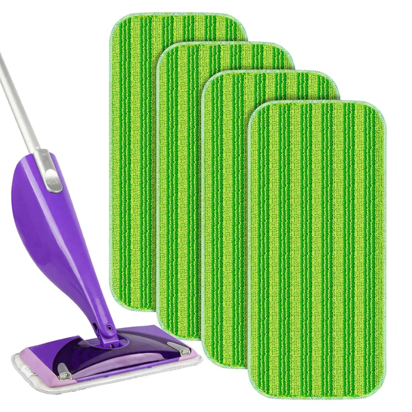 Reusable Mop Pads for Swiffer Wet Jet Wet & Dry | Washable Cleaning Cloth Replacement