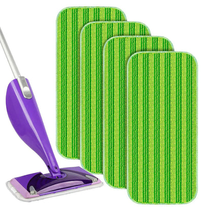 Reusable Mop Pads for Swiffer Wet Jet Wet & Dry | Washable Cleaning Cloth Replacement