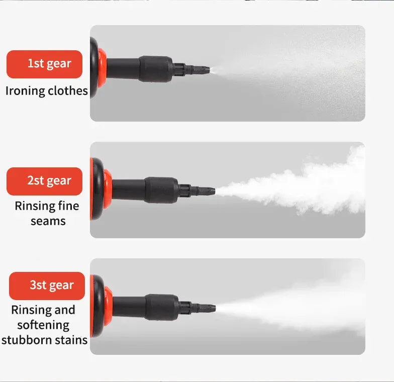 1200W Handheld Steam Cleaner – High Pressure & High Temperature Cleaning Gun for Kitchen, Bathroom & Air Conditioner | For Sale in Poland.