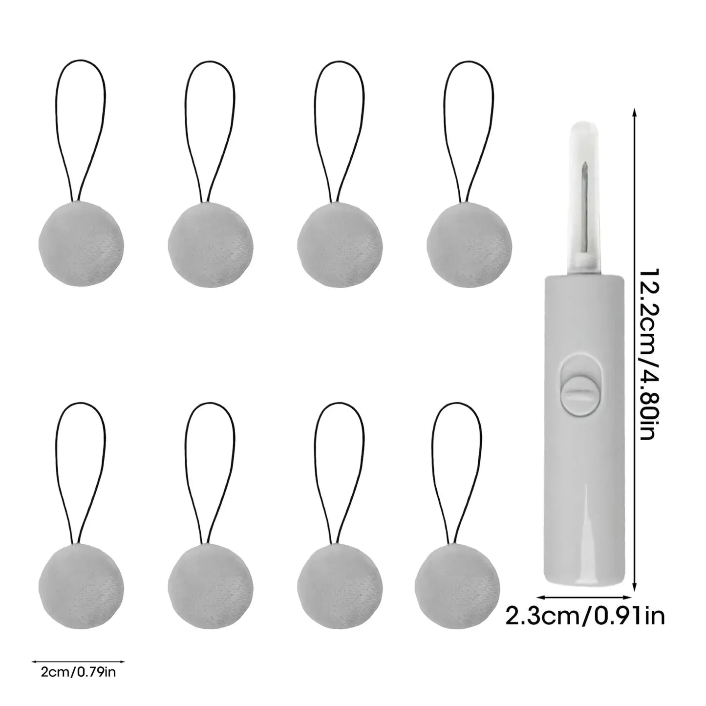 8 klipsów do poszewek na kołdrę z haczykiem | Bezigłowe zapięcia do kołder i uchwyty na prześcieradła
