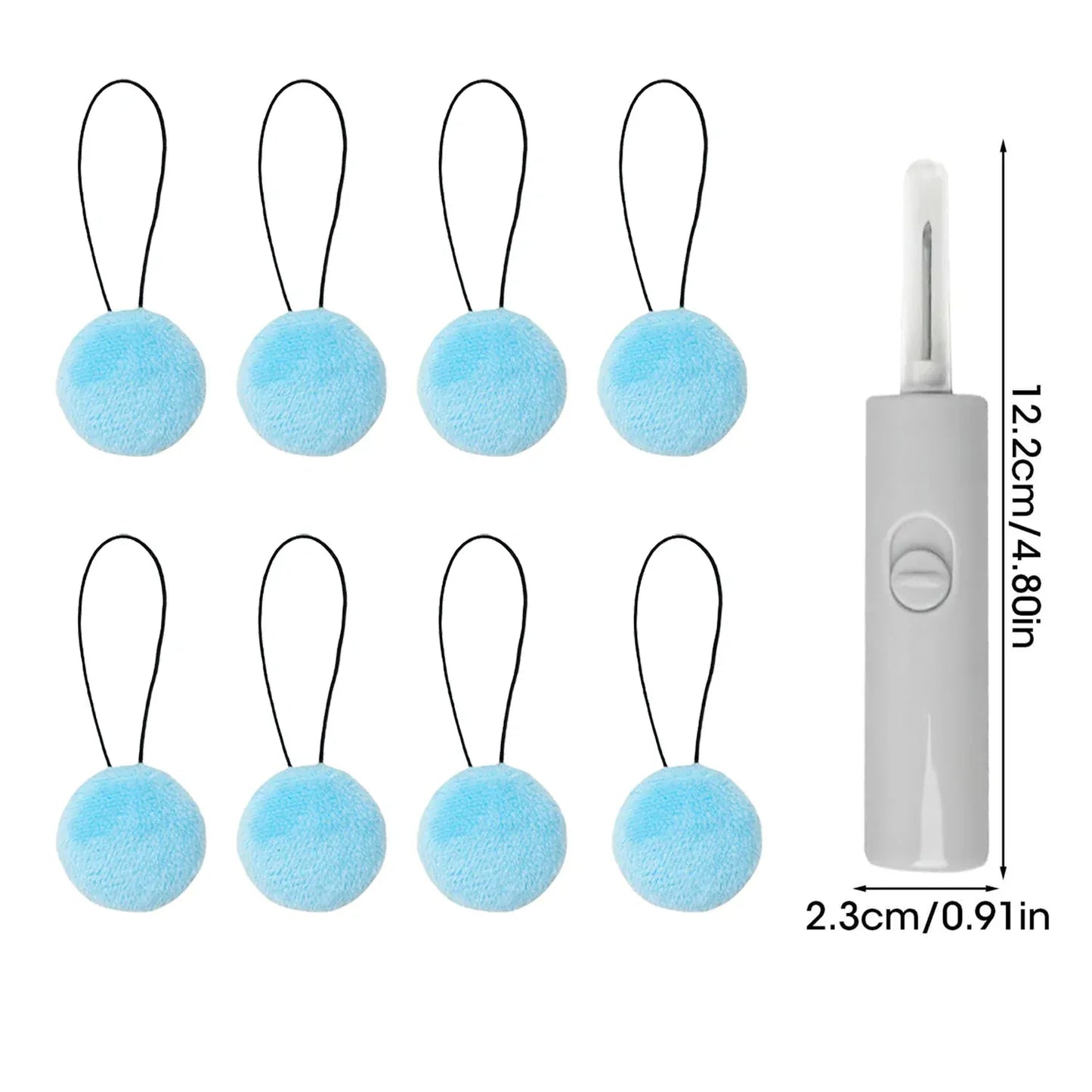 8 klipsów do poszewek na kołdrę z haczykiem | Bezigłowe zapięcia do kołder i uchwyty na prześcieradła