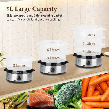 Parowar Aigostar 800W 