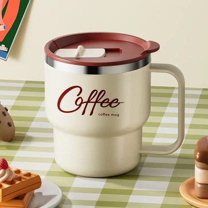 Kubek do kawy najwyższej jakości ze stali nierdzewnej 304 – wykonany z wysokiej jakości dwuwarstwowej izolacji, która utrzymuje ciepło lub zimno napojów przez wiele godzin. 