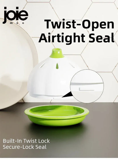 Joie Garlic Storage Box – Moisture-Proof Ceramic Jar for Garlic, Chili & Ginger Storage