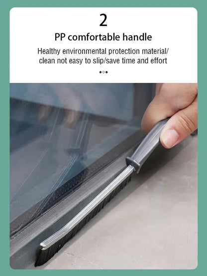 Szczotka do czyszczenia narożników i rowków, narzędzi do czyszczenia okien, kuchni, łazienki, płytek, fug, szczotki z mikrofibry, szczotki do toalety i WC 