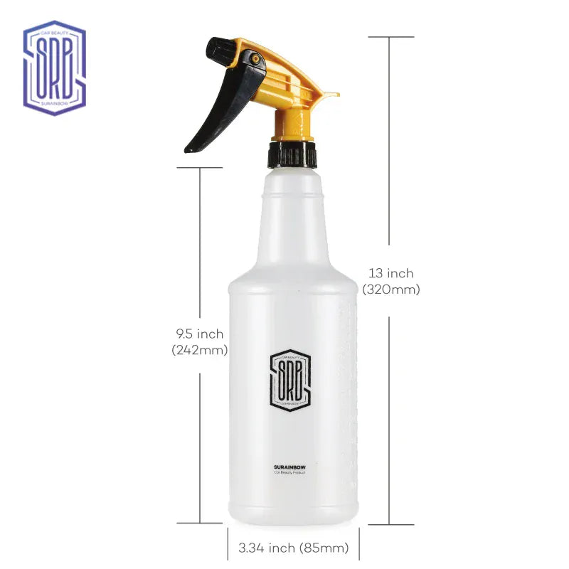 26 uncji płynu wielokrotnego użytku plastikowe butelki z rozpylaczem – wytrzymałe rozpylacze czyszczące do domu, samochodu i kuchni 