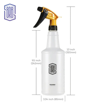 26 uncji płynu wielokrotnego użytku plastikowe butelki z rozpylaczem – wytrzymałe rozpylacze czyszczące do domu, samochodu i kuchni 