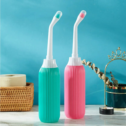 Przenośny bidet podróżny 500 ml – delikatna butelka do mycia dla kobiet, niemowląt i osób dbających o higienę poporodową 