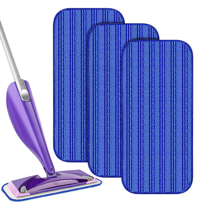 Reusable Mop Pads for Swiffer Wet Jet Wet & Dry | Washable Cleaning Cloth Replacement