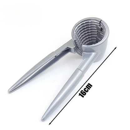 Metalowy dziadek do orzechów | Otwieracz do orzechów włoskich, kasztanów i orzechów pekan ze stopu cynku 