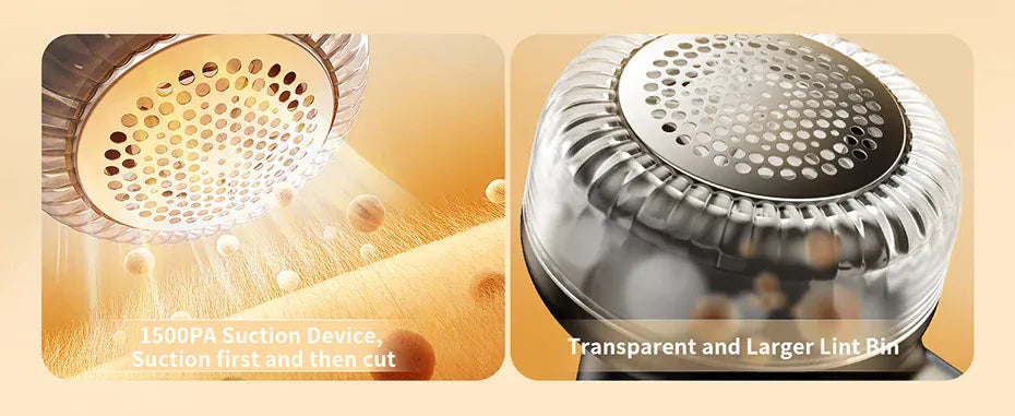 coldSky Akumulatorowa maszyna do usuwania kłaczków z wyświetlaczem LED – inteligentna golarka do tkanin i ubrań 