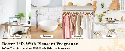 EUQEE 118 ml Czyste Olejki Eteryczne – Naturalne Olejki Aromaterapeutyczne do Dyfuzorów, Świec i Mydła (Wiele Zapachów) 