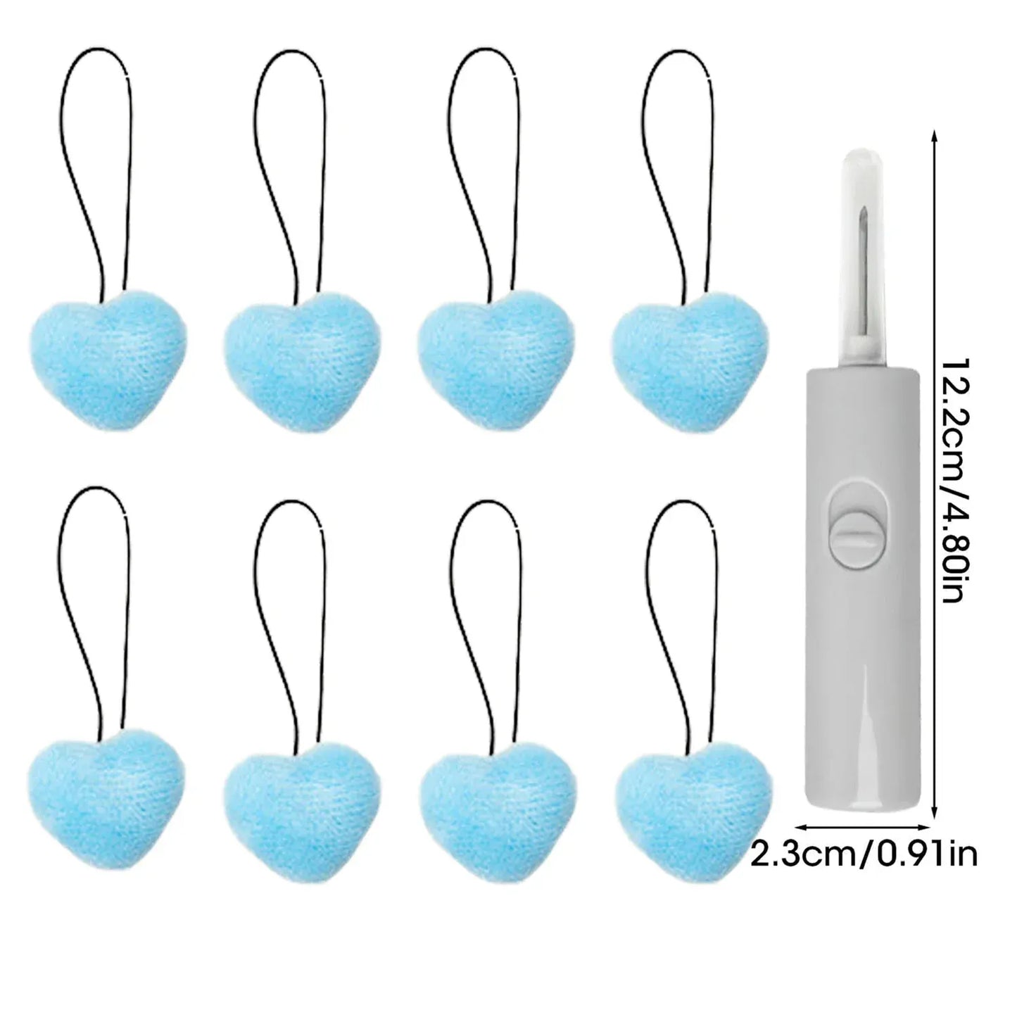 8 klipsów do poszewek na kołdrę z haczykiem | Bezigłowe zapięcia do kołder i uchwyty na prześcieradła