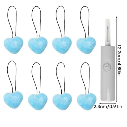 8 klipsów do poszewek na kołdrę z haczykiem | Bezigłowe zapięcia do kołder i uchwyty na prześcieradła