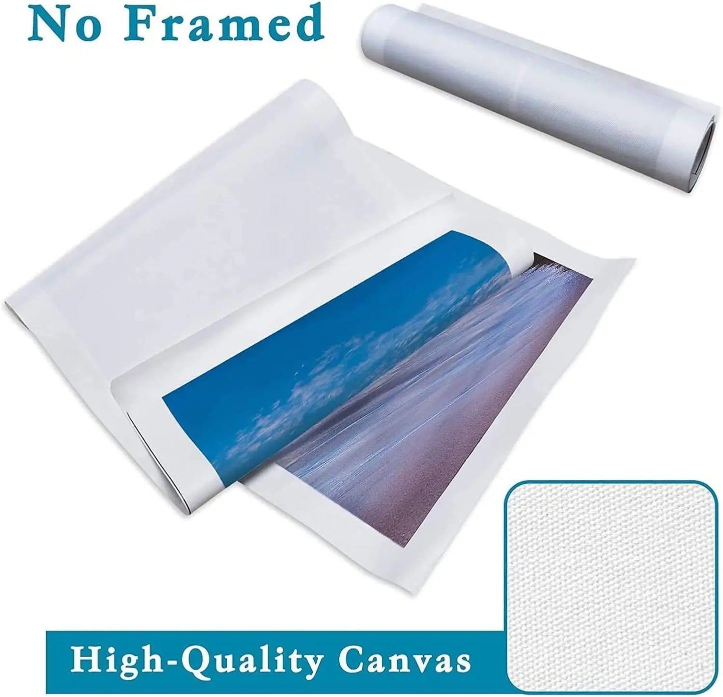 Klasyczny czarno-biały plakat z samochodem Ford Mustang – nowoczesna sztuka ścienna na płótnie na sprzedaż w Polsce 