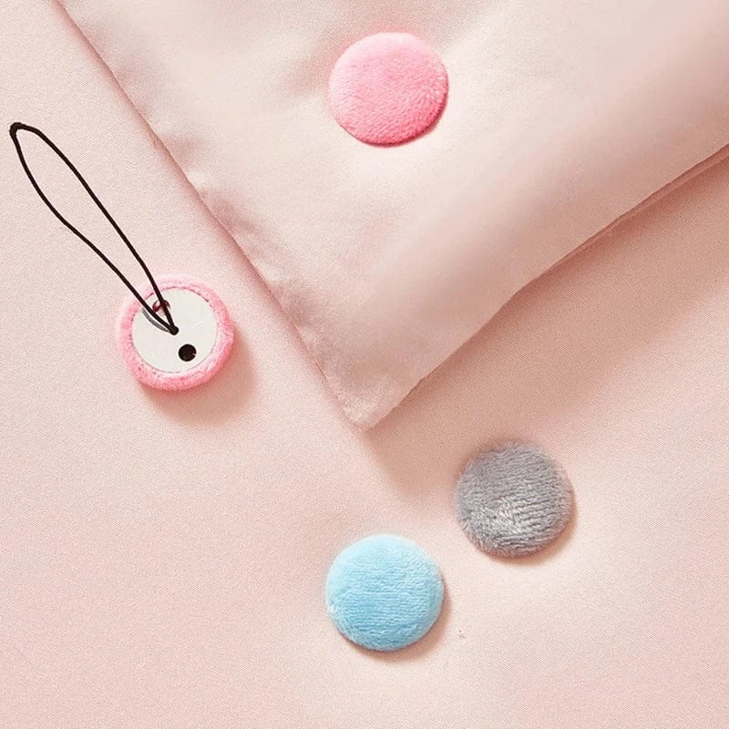 8 klipsów do poszewek na kołdrę z haczykiem | Bezigłowe zapięcia do kołder i uchwyty na prześcieradła