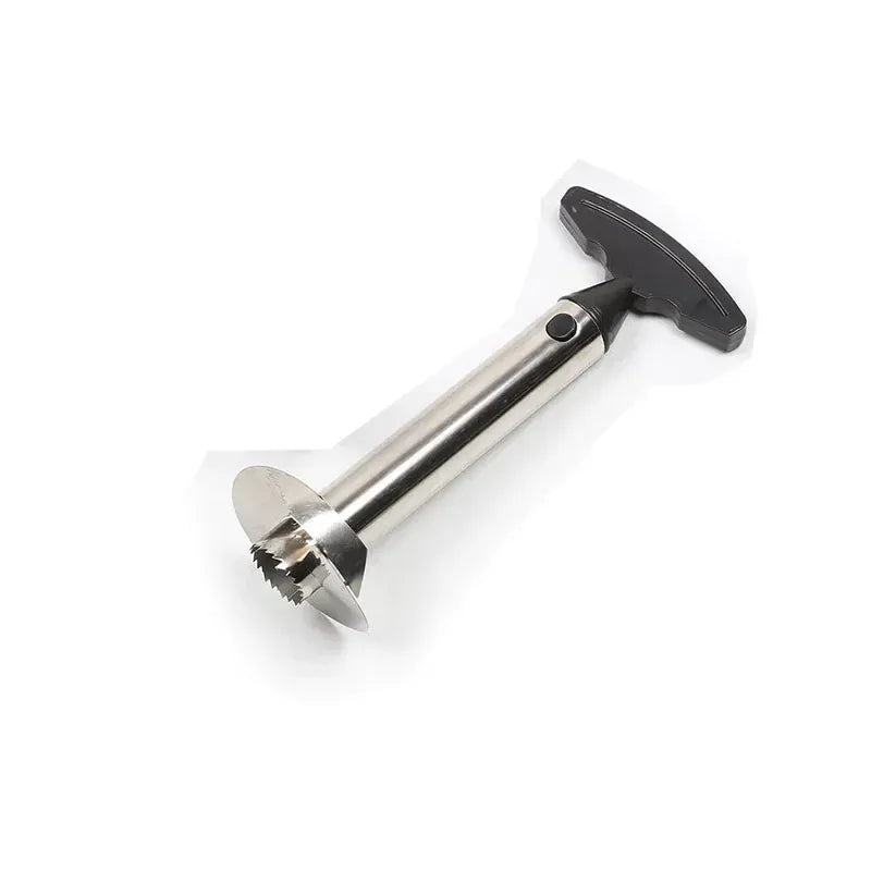 Krajalnica i obieraczka do ananasów ze stali nierdzewnej | Prosty w użyciu nóż do krojenia owoców i wydrążania, narzędzia i gadżety kuchenne (trwałe akcesorium kuchenne)