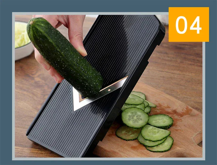 LMETJMA – krajalnica i tarka do kapusty ze stali nierdzewnej, mandolina do krojenia warzyw, szatkowania i przyrząd do krojenia julienne do kuchni (JT265) 