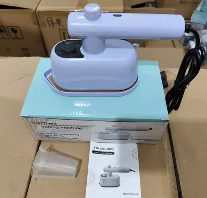 Miniaturowe żelazko parowe – przenośna parownica podróżna do ubrań | Kompaktowe żelazko do ubrań o mocy 60 W 