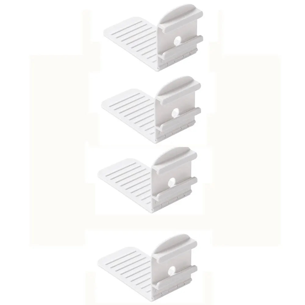 1/4/8 szt. antypoślizgowych uchwytów na prześcieradła | Regulowane plastikowe klipsy i zapięcia do narzut na łóżko 